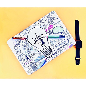 Mua Ốp Mácbook hình Idea đủ Size ( tặng phủ phím ngẫu nhiên và nút chống bụi )