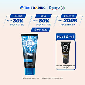 Sữa rửa mặt cho nam Oxy sạch sâu mát lạnh dạng kem Oxy Perfect Wash 100g