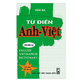 Ảnh bìa Từ Điển Anh - Việt 120.000 Từ (Bìa Cứng)