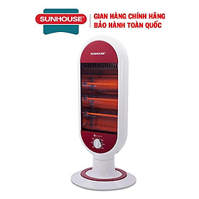 Đèn sưởi điện hồng ngoại Sunhouse SHD7022, Công suất 1200W, Chức năng xoay tiện lợi, Tự động ngắt khi nghiêng đổ, Hàng chính hãng - Bảo hành 12 tháng