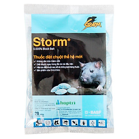 Thuốc diệt chuột Storm 0.005% (1 gói x 20 viên)