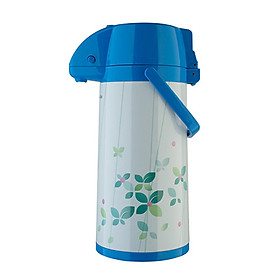 Phích bơm nước cao cấp Rạng Đông Model 2045TS.E - Chính hãng, thân sắt, vai nhựa, dạng cần bơm, dung tích 2 lít