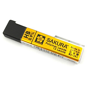 Ruột Bút Chì Bấm Sakura HB 0.9mm