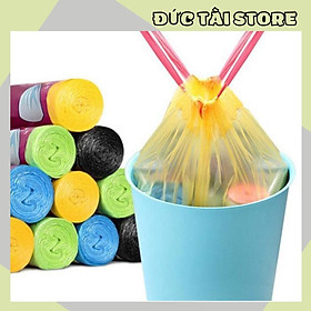 Mua 1 CUỘN TÚI RÁC SINH HỌC CÓ DÂY RÚT (15 TÚI/CUỘN) 1332  ĐỨC TÀI STORE