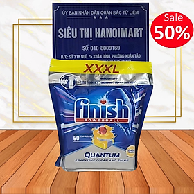 Viên rửa bát Finish Quantum 100 viên 14 in 1