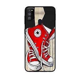 Ốp Lưng in cho Samsung Galaxy M30s Mẫu Giày Đỏ - Hàng Chính Hãng