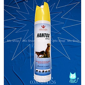 Xịt Hantox Spray diệt ve, rận, ghẻ chó mèo