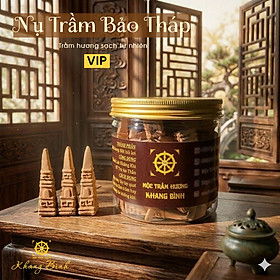 Nụ trầm hương Bảo Tháp VIP (45 Nụ) xông nhà cửa , hương thơm thanh ngọt dễ chịu - Mộc Trầm Hương Khang Bình