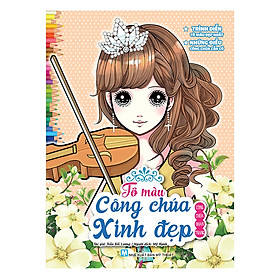 Sách Tô Màu Công Chúa Xinh Đẹp - Công Chúa Đoan Trang
