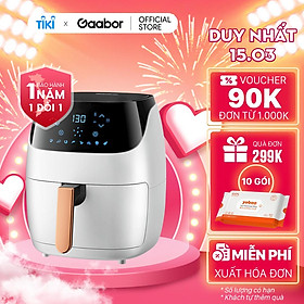 Mua Nồi chiên không dầu điện tử GAABOR GA-E6A dung tích 6L công suất mạnh 1500W - Hàng chính hãng