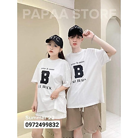 Áo thun nam nữ 100% cotton from unisex basic, Đồ đôi tay lỡ from rộng phong cách Hàn Quốc