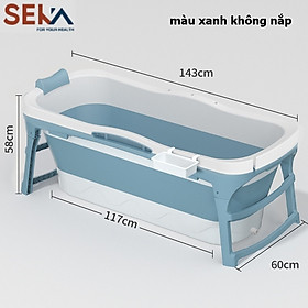 Bồn Tắm Gấp Gọn Thông Minh Seka SK03 - Hàng Chính Hãng