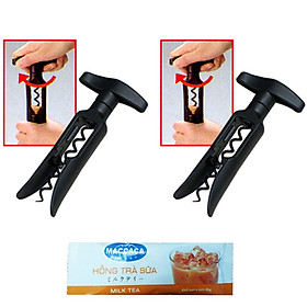 Mua Combo 2 Cái Khui Rượu Vang Japan (Tặng Hồng Trà Sữa/Cafe Maccaca)
