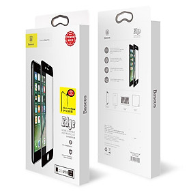 Kính cường lực iPhone 7/8 Baseus 0.3mm Diamond Body All-screen Arc-surface Tempered Glass Film - Hàng Chính Hãng