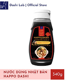 Nước Dùng Happo Dashi Nhật Bản Cao Cấp (Vị đậm) - Dashi Lab - 340g/chai