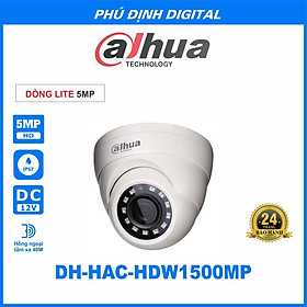 Mua Camera HDCVI 5MP Dahua mã DH-HAC-HDW1500MP - Hàng Chính Hãng