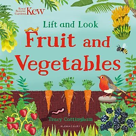 Sách tương tác tiếng Anh: Kew: Lift and Look Fruit and Vegetables