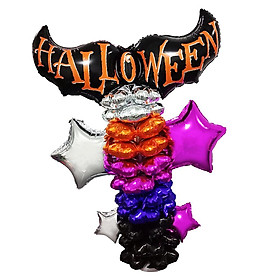 Halloween Balloon Bat Trick Treat Party Decoration Upright 43'' Height With