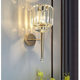 Đèn tường CAVIS pha lê cao cấp trang trí nhà cửa, quán cafe hiện đại - kèm bóng LED chuyên dụng