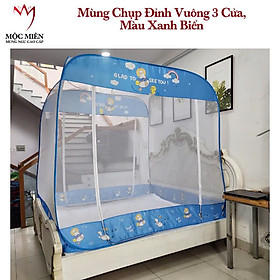 Màn Chụp Đỉnh Vuông Cao Cấp Mộc Miên ( Hình thật )