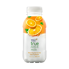 Combo 6 chai TH true juice milk vị cam 300ml