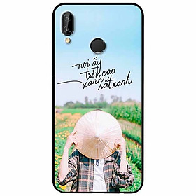 Ốp lưng in cho Huawei Nova 3i Mẫu Lấy Nón