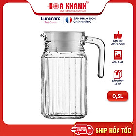 Bình Nước Thủy Tinh Luminarc Quadro 0.5L - G2667