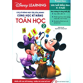 Sách - Các Kĩ Năng Học Tập Của Disney - Cùng Học Kỹ Năng Toán Học - Tập 2