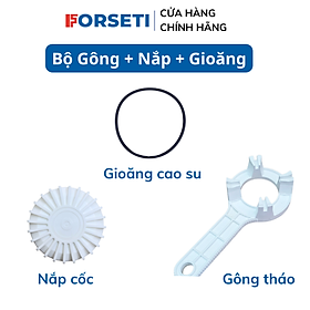 Mua Tay Gông Vặn  Nắp Cốc Lọc Và Gioăng cho Máy Lọc Nước KAROFI chính hãng Model S-S038  KAQ-U95  O-P1310