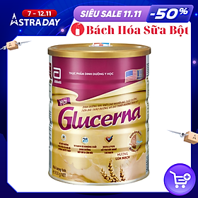 Sữa Bột Dành Cho Người Tiểu Đường Glucerna Lúa Mạch 850g