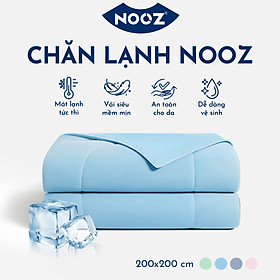 Chăn Lạnh NOOZ Mền Điều Hoà Nhiệt Độ Mùa Hè Siêu Mát Lạnh Lõi Bông Mềm Mịn