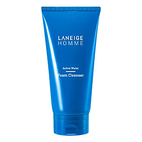 Sữa Rửa Mặt Tạo Bọt LANEIGE Homme Active Water Foam Cleanser 150ml