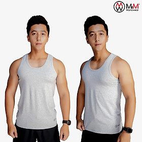 Combo 2 Áo Thun 3 Lỗ Nam Body, Sợi Cotton Mềm Mịn Siêu Thoáng Mát, Thấm Hút Mồ Hôi Cực Tốt, Co Giãn 4 Chiều MRM FASHION Cùng Màu