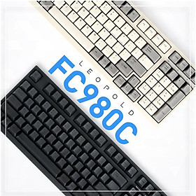 Bàn Phím Cơ Máy Tính Hiệu Leopold FC980C White Grey - Topre Switch