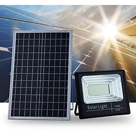 Mua 100W ĐÈN PHA LED NĂNG LƯỢNG MẶT TRỜI   Solar Light   IP66 chống nước   NHÔM ĐÚC NGUYÊN KHỐI