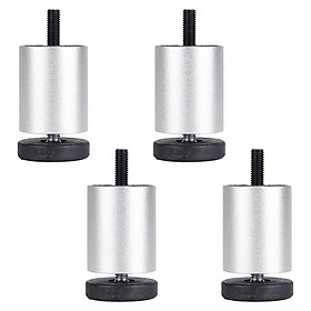 4pcs Aluminum Alloy Furniture Legs Sofa Couch Table Cabinet TV Stand Legs