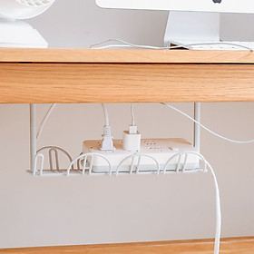 Mua Giá Đỡ Treo Móc Dưới Gầm Bàn (Chất liệu Nhựa) Cho Ổ Cắm Điện  Dây Điện  Dây Sạc Giúp Sắp Xếp Gọn Gàng Cho Bàn Làm Việc An Toàn Mai Lee