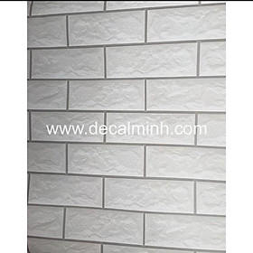 Mua 2m Decal Dán Tường Chống Nước Gạch 3D Xám Trắng  \/  ( Vui lòng chọn số lượng tại mục dưới )