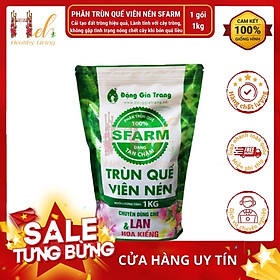 Mua Trùn quế viên nén phân tan chậm không tạp chất Sfarm Trồng Rau Sạch  Hoa  Bằng Đất Sạch  Xơ Dừa Và Phân Bón Hữu Cơ