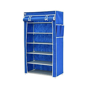 Mua Tủ giày dép 7 tầng 6 ngăn có vải bọc (Giao màu ngẫu nhiên)