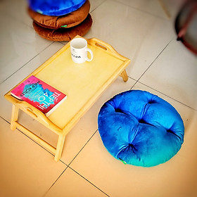 Bàn trà - bàn ăn + gối ngồi bệt