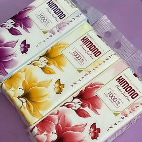 COMBO 10 bịch giấy treo tường đa năng KIMONO 4 lớp dạng rút 1100 tờ tặng kèm 4 móc treo