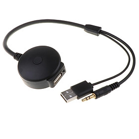 Music Interface Adaptor Aux Cable for Car with AUX USB Bluetooth Module