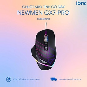 Mua Chuột máy tính có dây Newmen GX7-PRO Cyberpunk - Hàng chính hãng