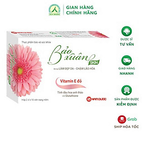 Viên Uống Bảo Xuân Skin, Da Trắng Bật Tone, Không Lo Bắt Nắng