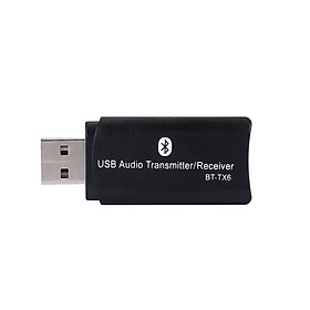 BT-TX6 2 in 1 BT 5.0 Audio Receiver Transmitter Wireless Mini Adapter Stereo Music Transceiver AUX RCA USB 3.5mm Jack