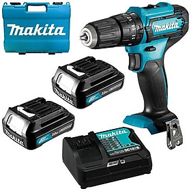 Máy khoan búa và vặn vít dùng pin(12v max) Makita HP333DSAE