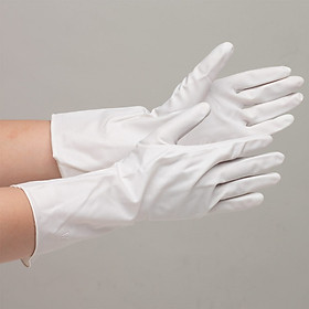 Găng tay cao su nhà bếp siêu mềm Towa màu trắng hàng nội địa Nhật Bản #761