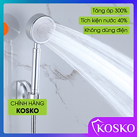Mua Vòi sen tăng áp Kosko không dùng điện  nhôm nguyên khối  công nghệ tia nước nano mềm dịu làn da