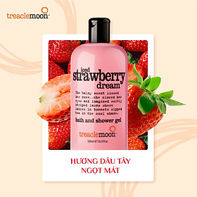 Gel tắm chiết xuất dâu tây Treaclemoon 500ml